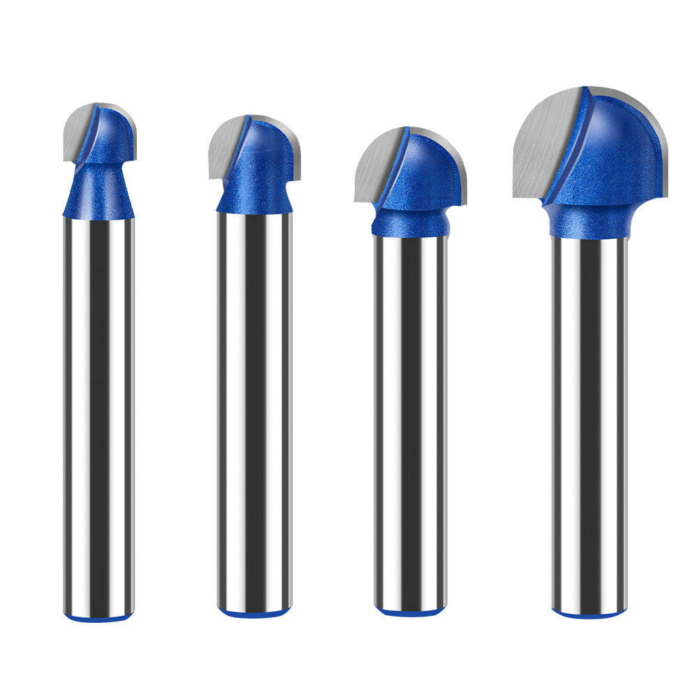 Professional grade round bottom knife, bottom digging knife, trimming machine, knife head, aluminum plastic plate slotting integrated wall folding knife