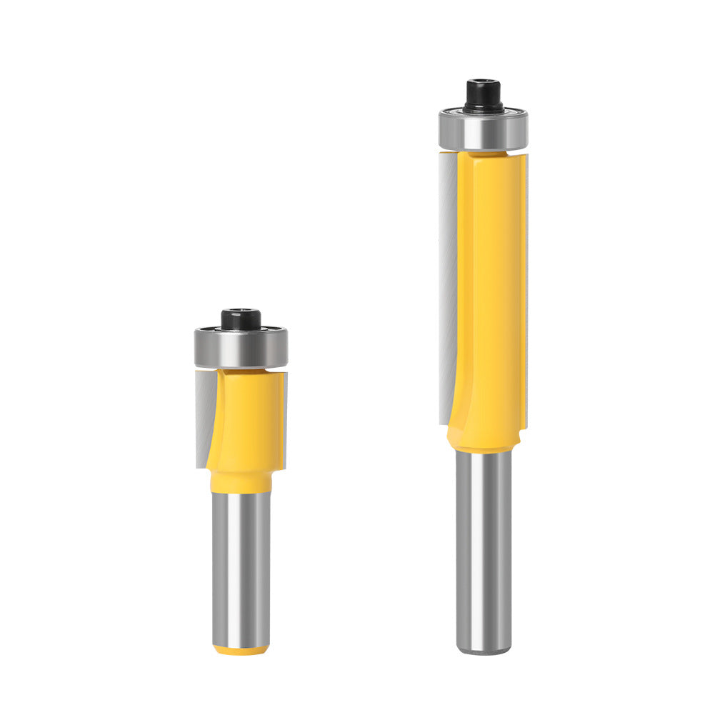 2-Piece set of 8-handle trimming knives with bearings Straight knife trimming milling cutter Slotting trimming bayonet head trimming machine use