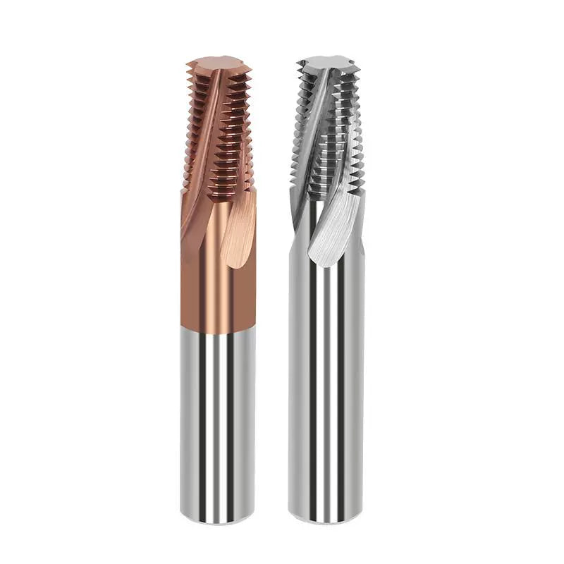 Tungsten Steel Alloy US Tapered Pipe Thread Milling Cutter Aluminum Coating CNC Machining Center