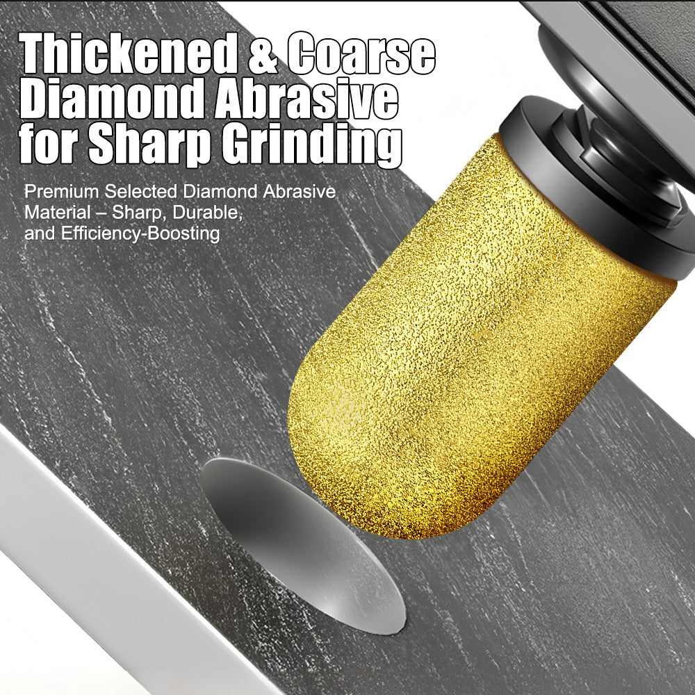 Brazing M10, M14 arc grinding wheel grinding head quartz stone stone tile angle grinder milling cutter polishing and trimming