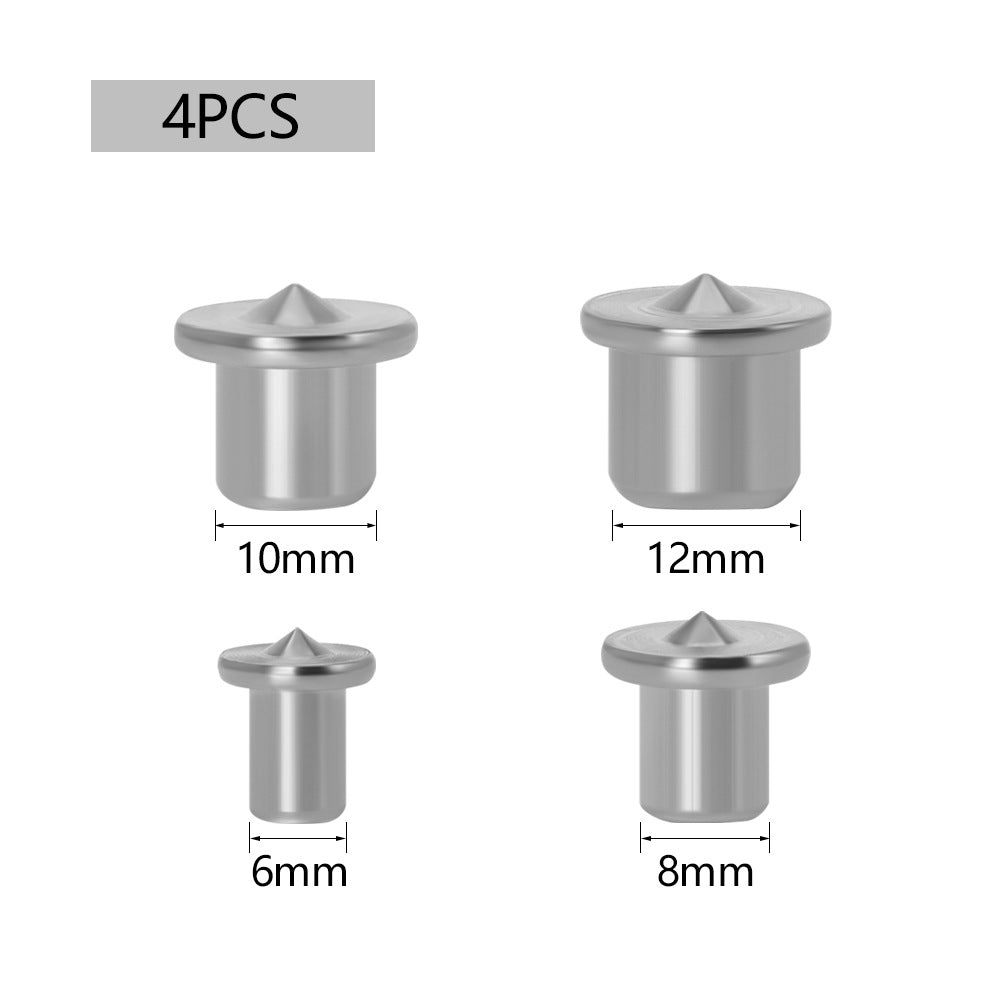 Panel furniture positioning woodworking log tenon, log pin DIY positioner, wood pin center punch