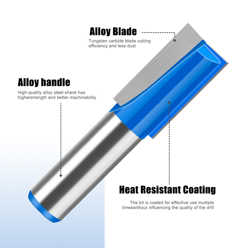 Extended bottom cleaning cutter diameter 10,16 trimming cutter woodworking milling cutter bakelite milling cutter keyhole opening straight knife engraving machine
