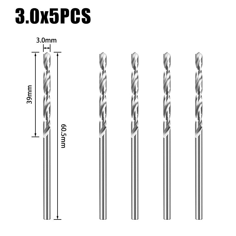 Hexagonal shank woodworking drill countersunk drill hidden screw hole double edge punching countersunk drill high speed steel woodworking drill