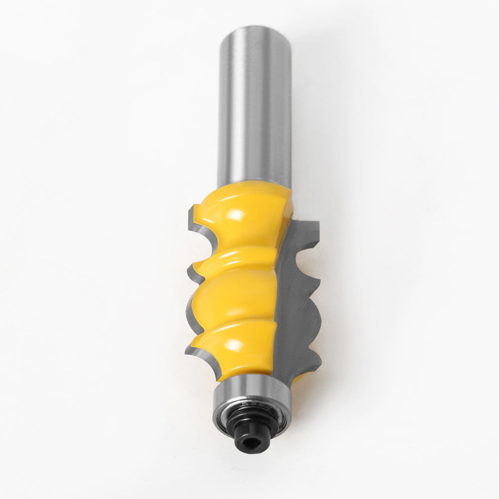 High-grade 1/2 shank double-leaf armrest cutter engraving machine milling cutter line cutter woodworking milling cutter woodworking cutter