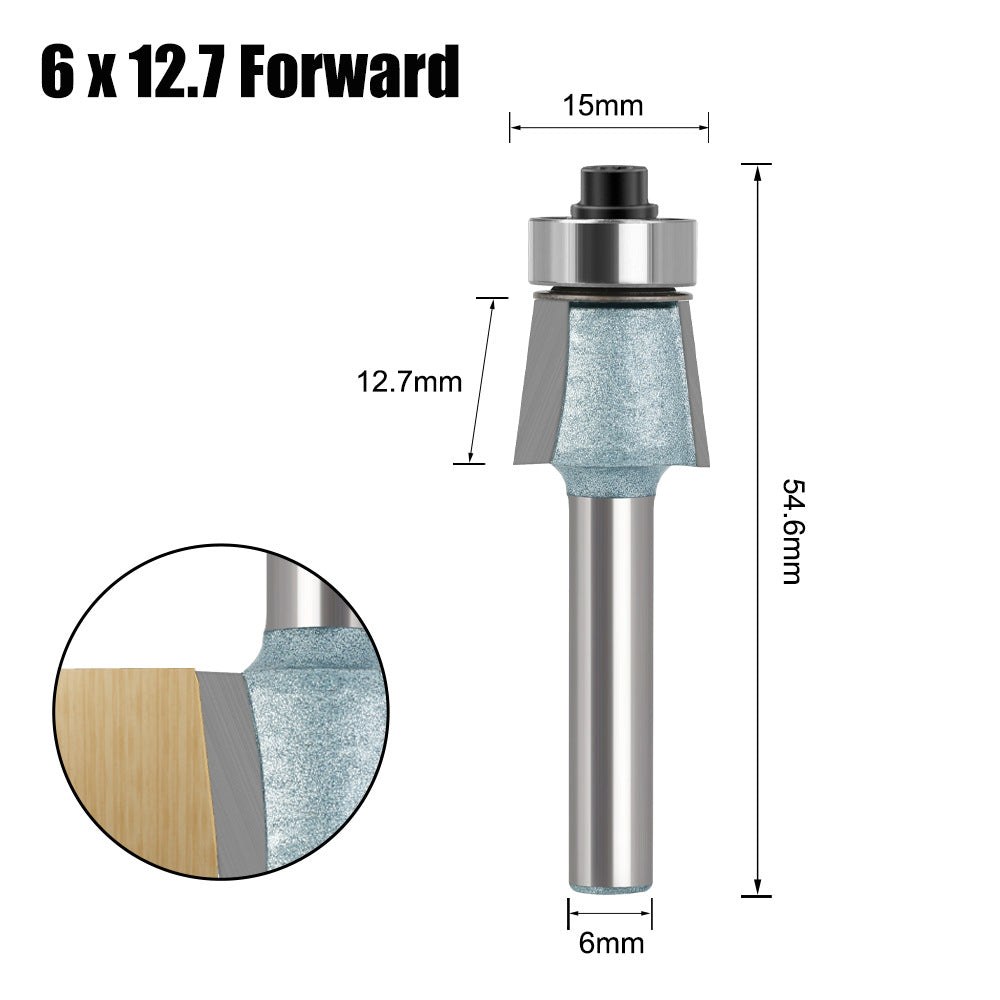 7 degree oblique trimming knife two-blade oblique trimming knife edge banding machine head chamfering knife R angle cutter head