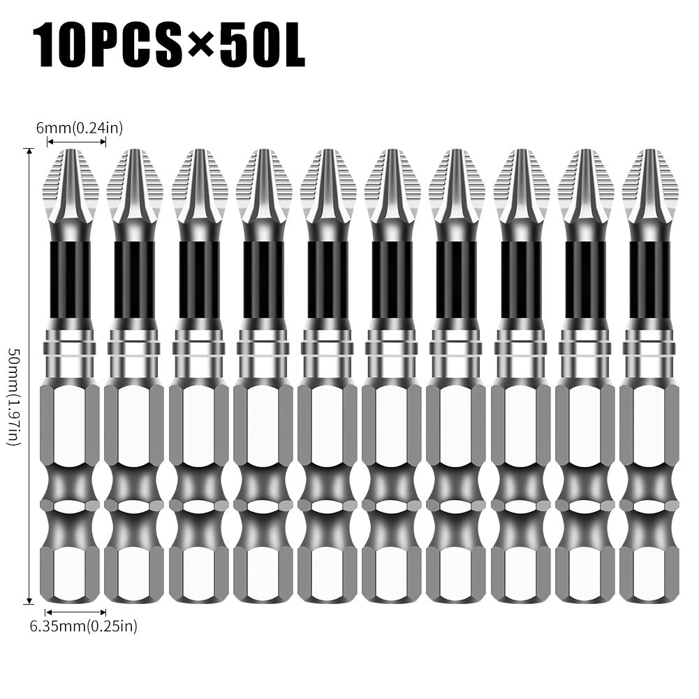 K5 anti-skid batch S2 strong magnetic 5A black anti-skid cross batch, hand drill electric screwdriver high hardness