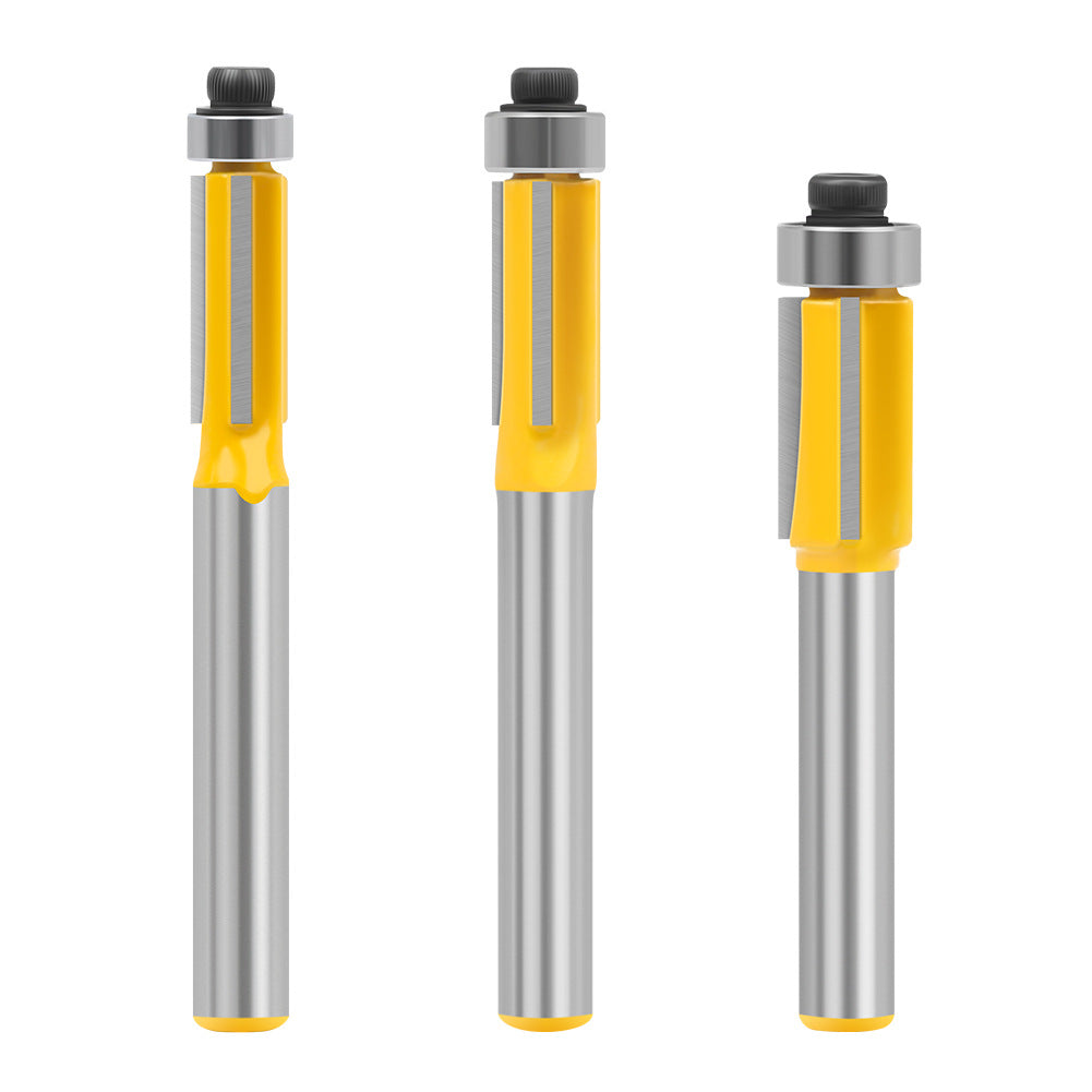 Three-blade trimming knife woodworking router milling woodworking milling cutter trimming machine milling cutter imitation slotting knife trimming knife
