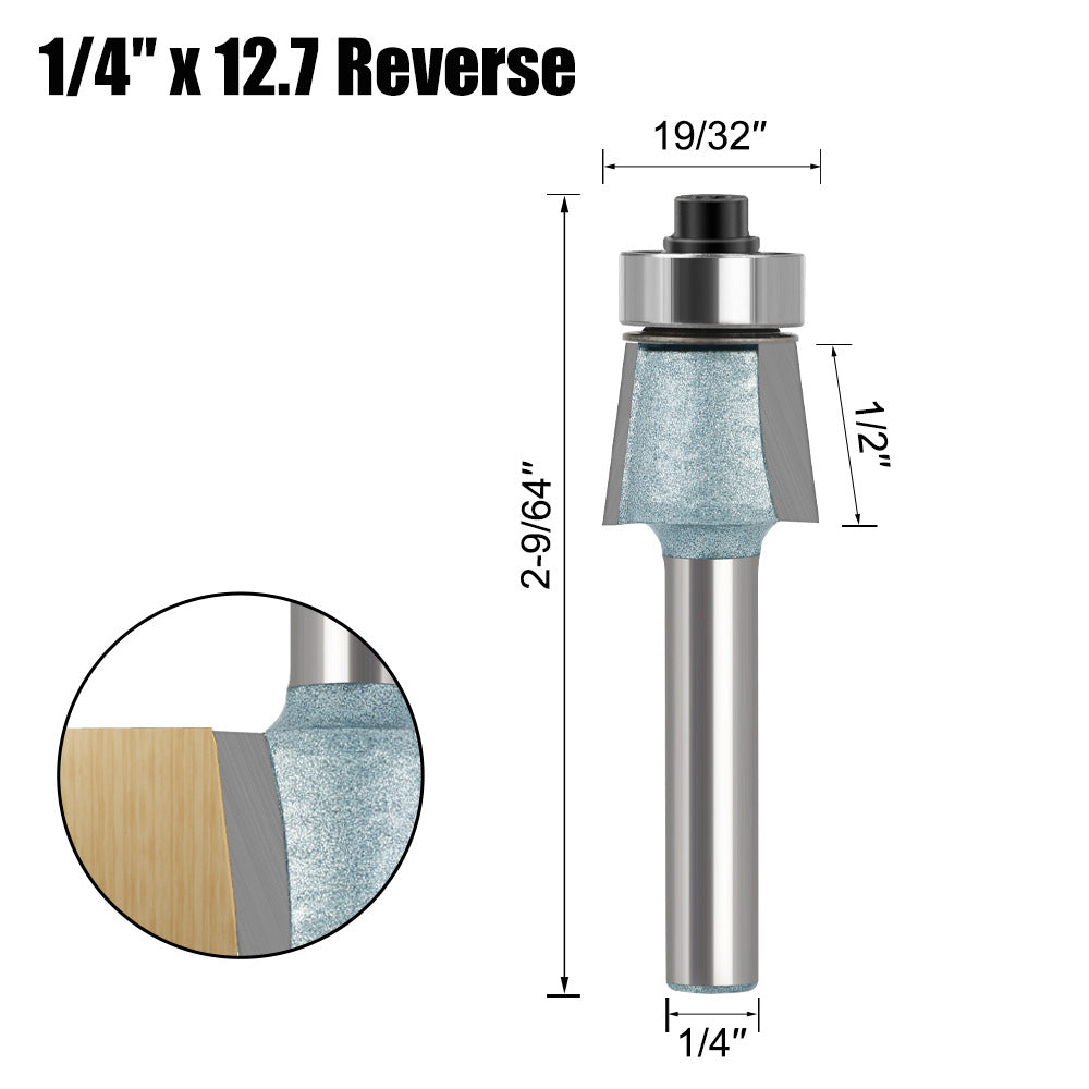 7 degree oblique trimming knife two-blade oblique trimming knife edge banding machine head chamfering knife R angle cutter head