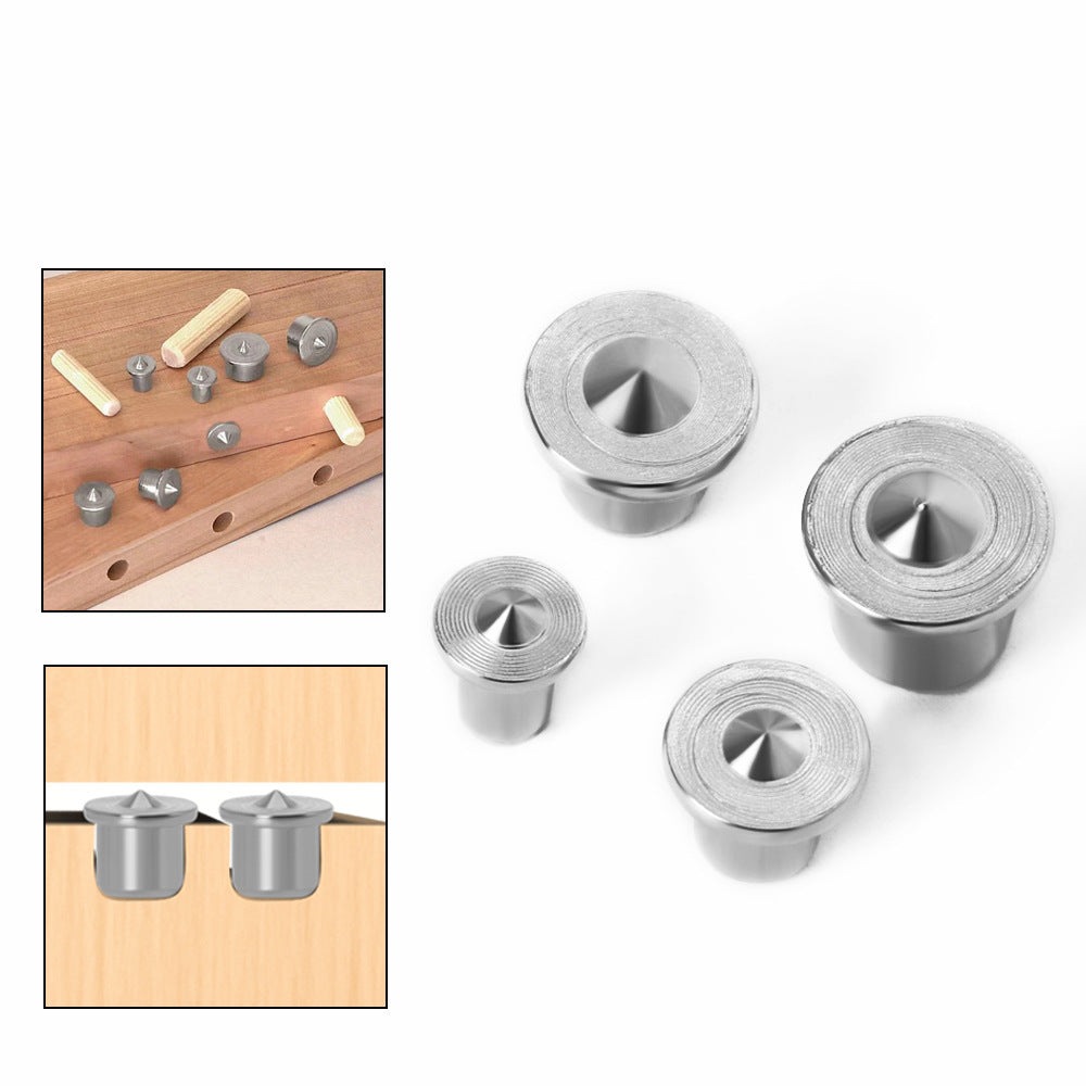 Panel furniture positioning woodworking log tenon, log pin DIY positioner, wood pin center punch
