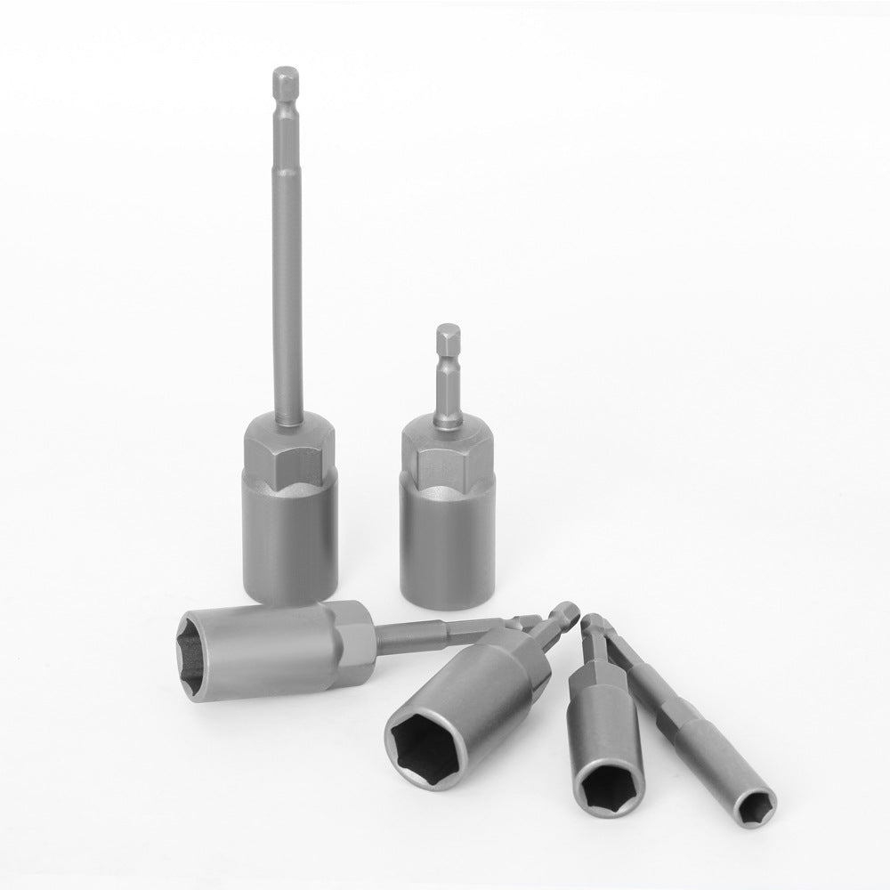 Hexagonal Shank Deepening Sleeve Pneumatic Deepening Sleeve Inner Hexagonal Wind Head Nut Quick Sleeve Tool