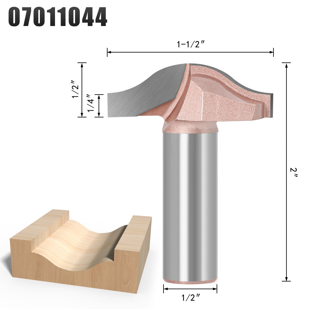 Industrial cabinet door panel knife pattern knife cutting knife trimming edge woodworking engraving machine integrated knife bottom cleaning milling cutter