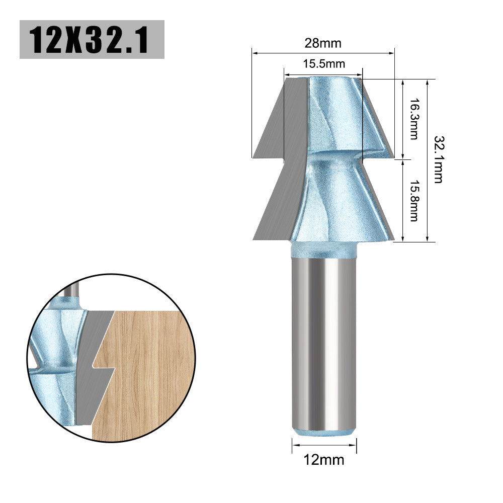 Woodworking lightning knife splicing knife tenon knife splicing finger joint knife tenon milling cutter