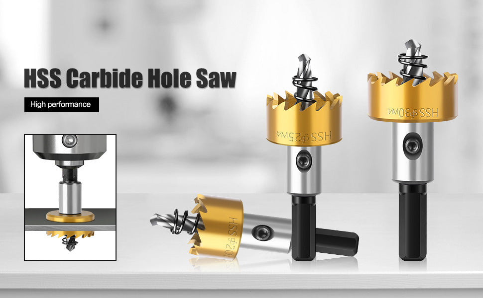 HSS high speed steel 4241 hole opener 12mm-80mm iron sheet stainless steel hole opener metal sheet