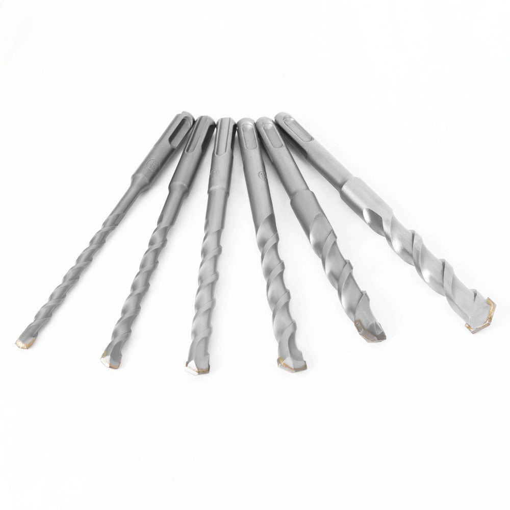 Round shank elongated one-word impact electric hammer drill bit 500/600/800/900/1000/1200mm tungsten steel drill bit