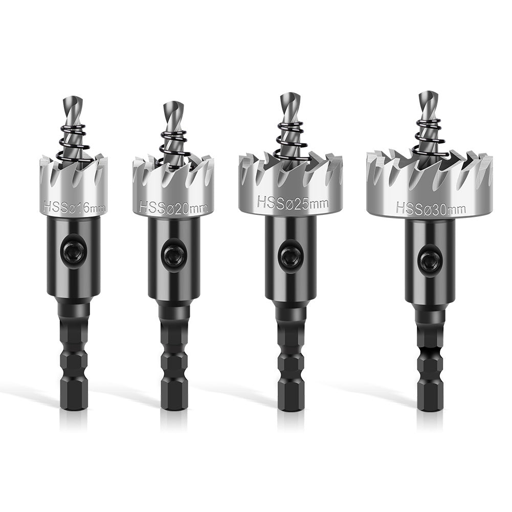 HSS hexagonal shank high speed steel 4341 hole opener, iron sheet stainless steel hole opener metal, thin plate drilling