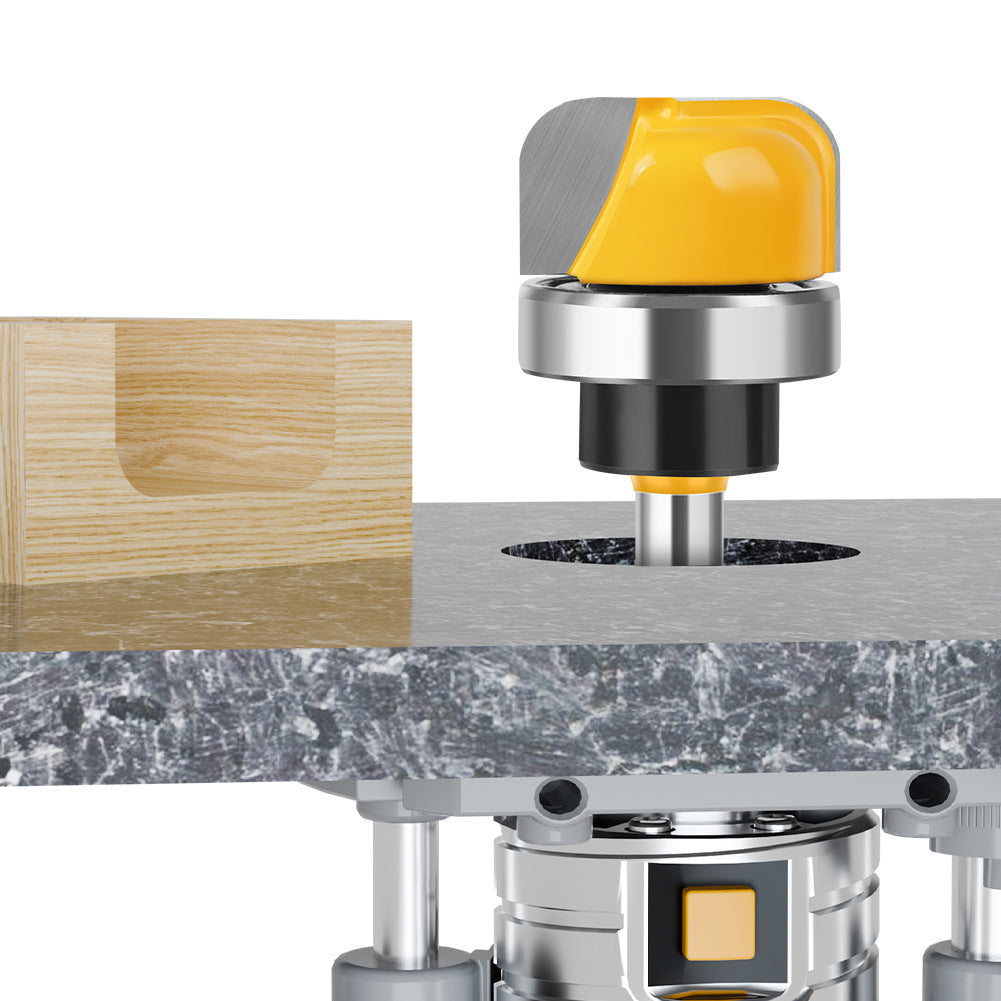 8 handle imitation deep round bottom bakelite milling woodworking tool round bottom linear cutter engraving machine keyhole cutter woodworking milling cutter