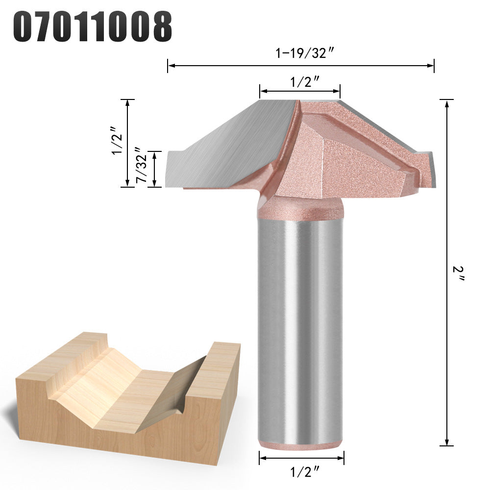 Industrial cabinet door panel knife pattern knife cutting knife trimming edge woodworking engraving machine integrated knife bottom cleaning milling cutter