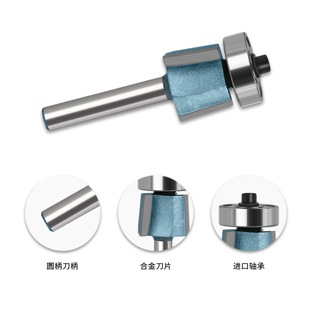 8 degree oblique trimming knife three-blade oblique trimming knife edge banding machine head chamfering knife R angle cutter head