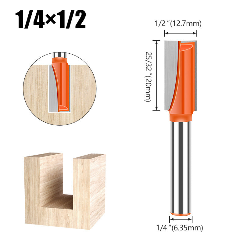 Woodworking bottom cleaning knife slotting knife woodworking milling cutter notch knife trimming machine tool head grooving straight knife