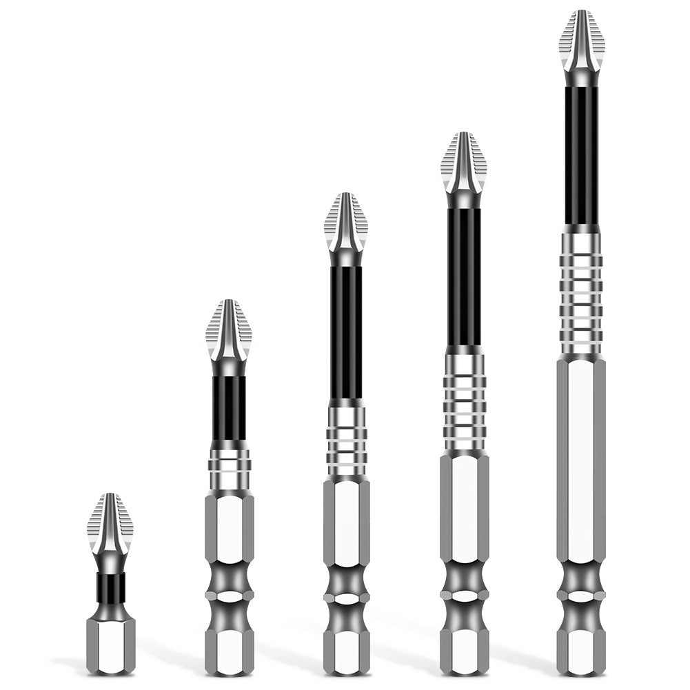 K5 anti-skid batch S2 strong magnetic 5A black anti-skid cross batch, hand drill electric screwdriver high hardness