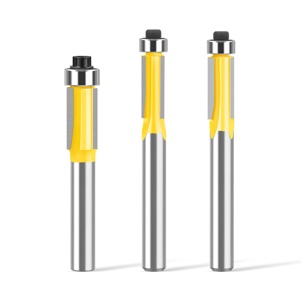 Three-blade trimming knife woodworking router milling woodworking milling cutter trimming machine milling cutter imitation slotting knife trimming knife