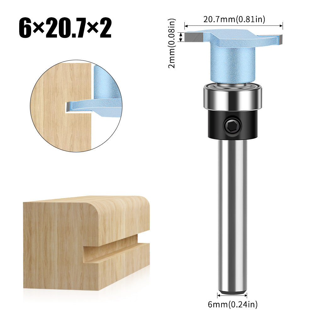 Industrial grade light strip, wiring, cable, ball T-knife, slotting tool, trimming machine, bearing t-knife, shallow groove width 2mm