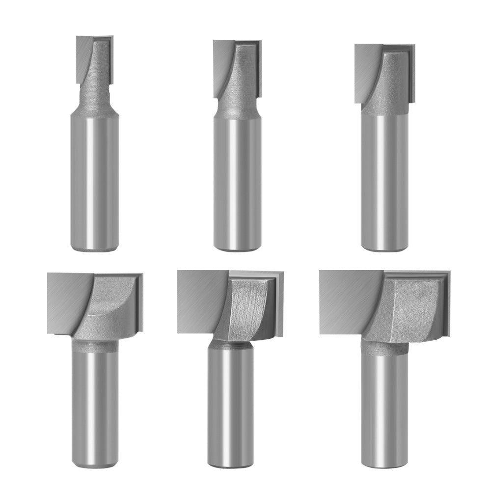 1/4 handle 1/2 handle bottom cleaning cutter woodworking milling cutter bakelite slotting cutter trimming machine cutter head engraving machine gong knife