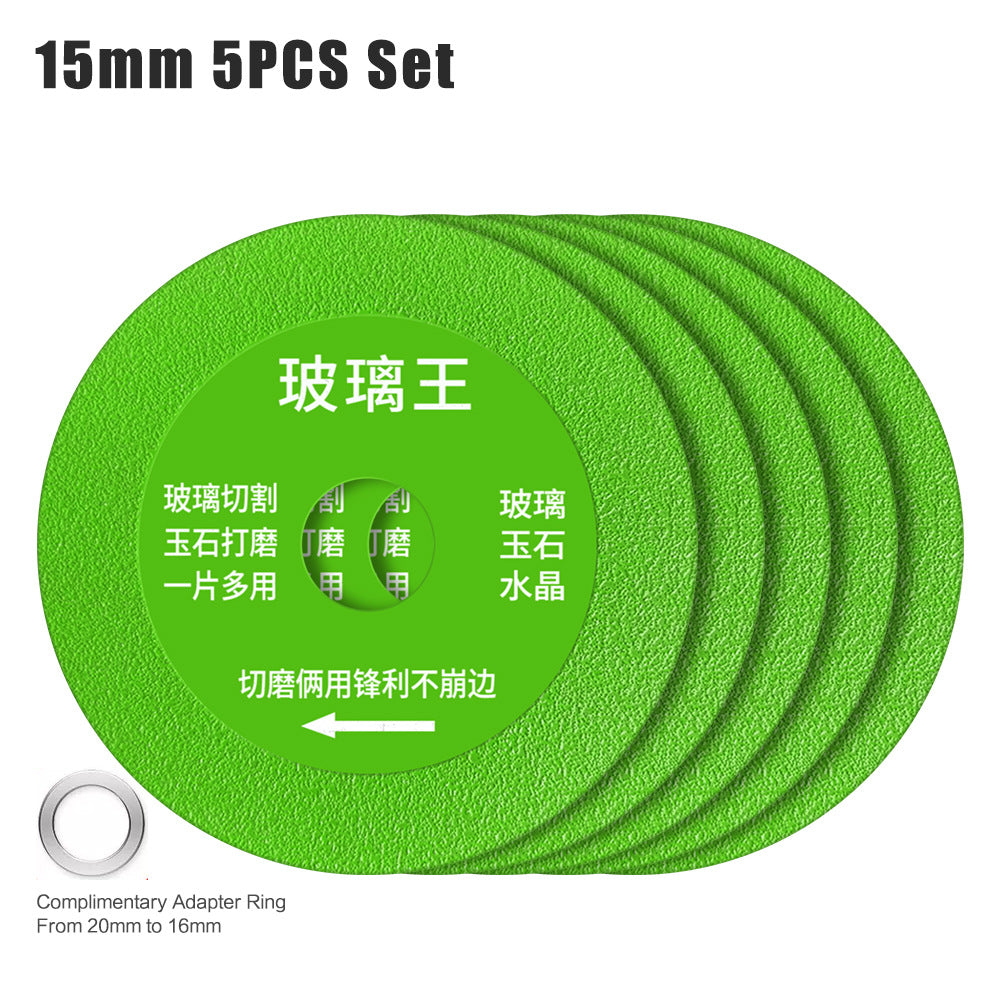 Glass king special cutting blade wine bottle crystal jade tile grinding diamond saw blade ultra-thin ceramic wholesale
