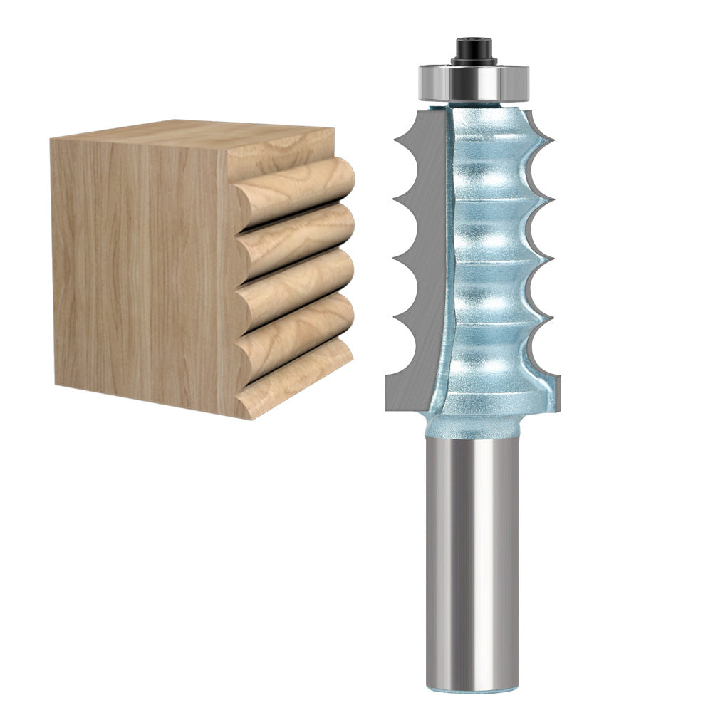 Four R convex bead knife cabinet line knife decorative line knife engraving machine trimming with bearing woodworking curve knife