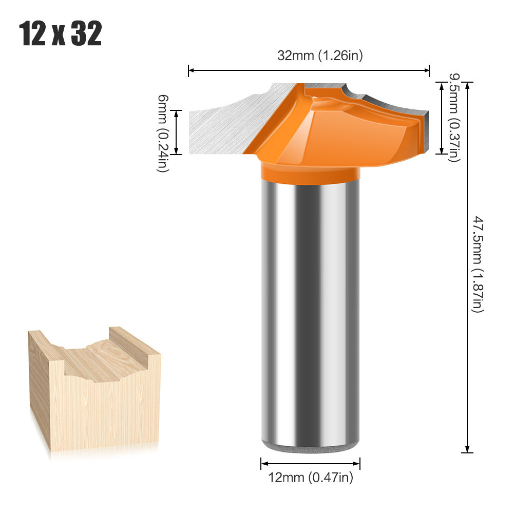 Cabinet door knife, thin door knife, pattern knife, cutting knife, trimming edge, woodworking engraving machine, integrated knife, bottom cleaning milling cutter