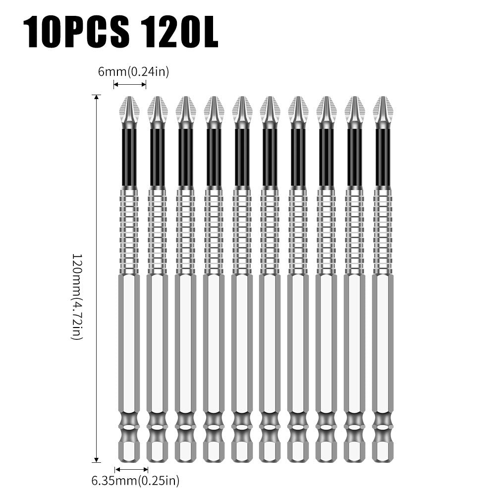 K5 anti-skid batch S2 strong magnetic 5A black anti-skid cross batch, hand drill electric screwdriver high hardness