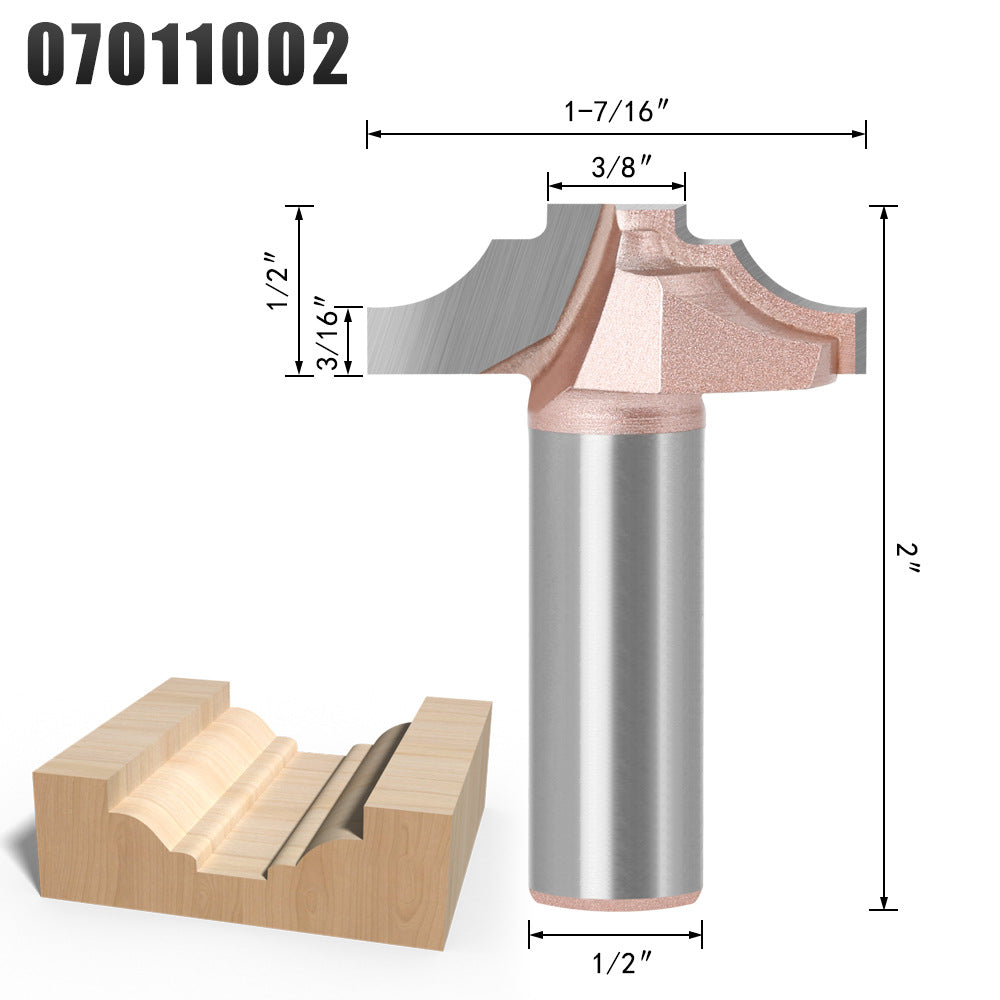 Industrial cabinet door panel knife pattern knife cutting knife trimming edge woodworking engraving machine integrated knife bottom cleaning milling cutter