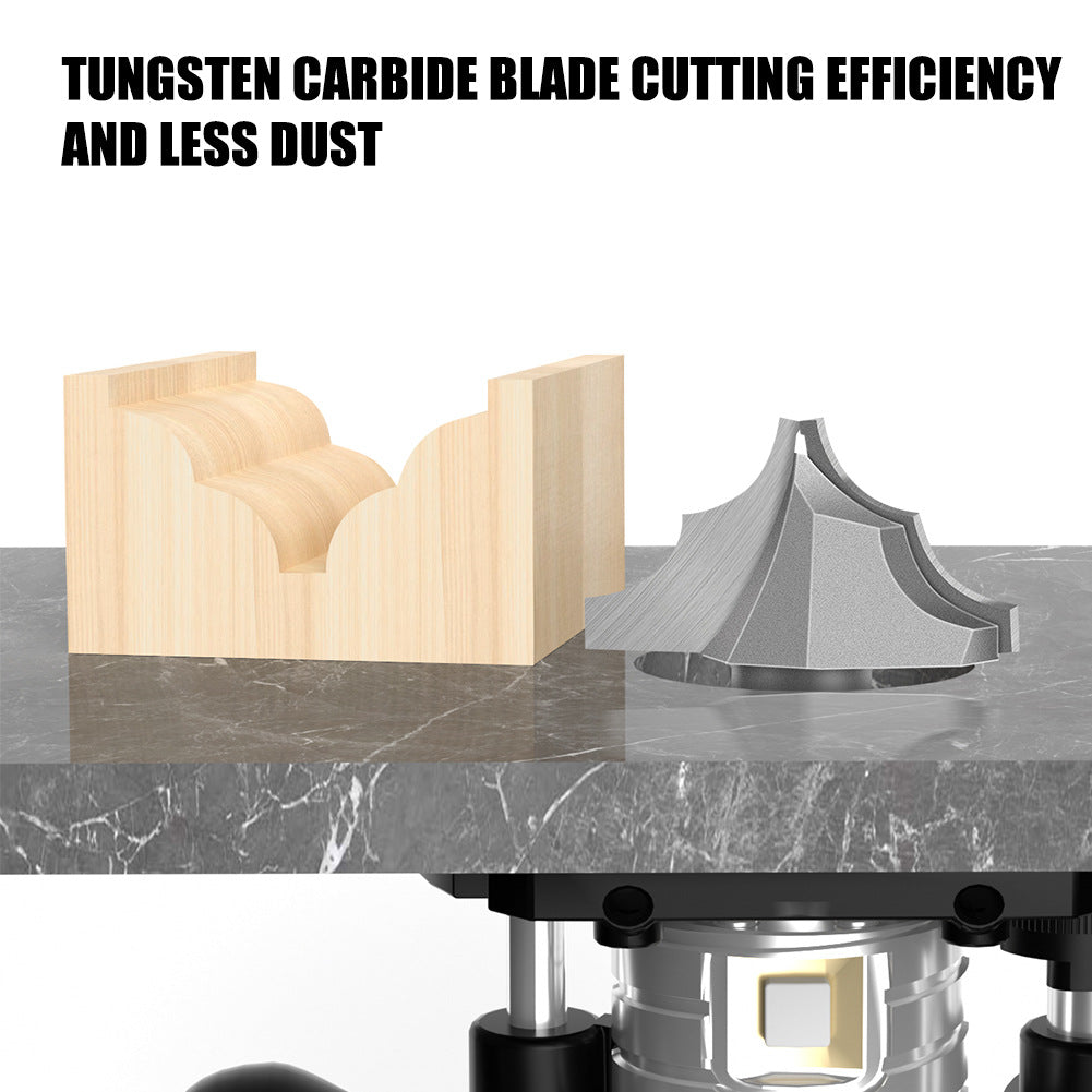 Double R line knife slotting knife door plate knife flower line knife door core plate milling cutter double R line knife engraving machine milling cutter