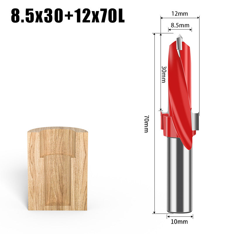 Step Drill Three-in-One Drill Secondary Drill Alloy Woodworking Step Drill Side Hole Machine Drill Bag Countersunk Hole Woodworking Row Drill Bit