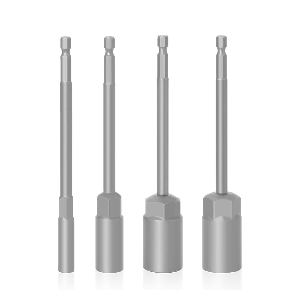 Hexagonal Shank Deepening Sleeve Pneumatic Deepening Sleeve Inner Hexagonal Wind Head Nut Quick Sleeve Tool