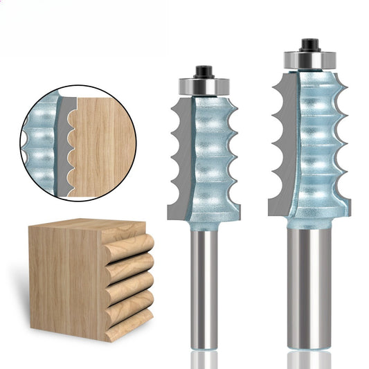 Four R convex bead knife cabinet line knife decorative line knife engraving machine trimming with bearing woodworking curve knife