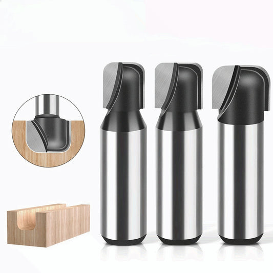 12 handle 6 handle double arc round bottom knife, slotting knife bakelite milling cutter, engraving machine trimming machine round bottom linear knife