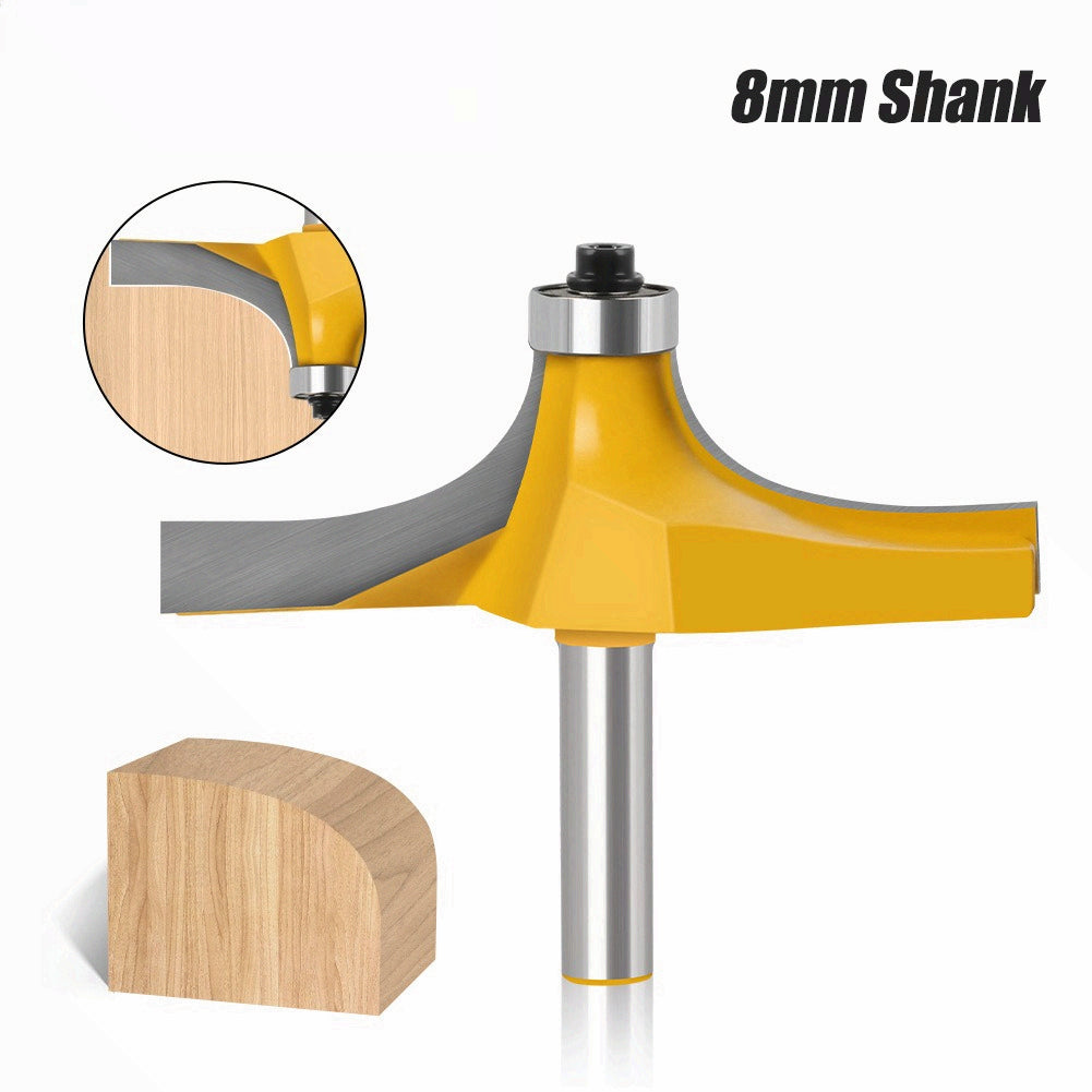 Sound edge knife 8 handle armrest line table edge tungsten steel table edge knife door plate line knife rounded corner engraving machine woodworking milling cutter