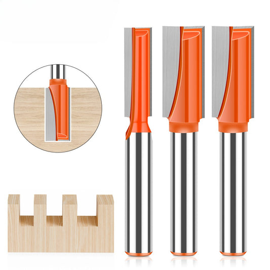 Woodworking bottom cleaning knife slotting knife woodworking milling cutter notch knife trimming machine tool head grooving straight knife