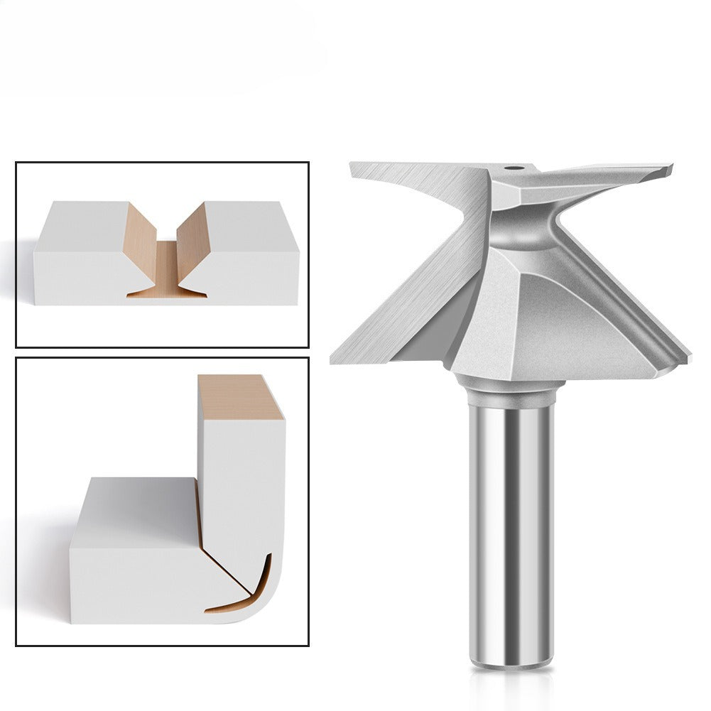 Arc bending integrated knife forming tool R18R30 wooden door and wall cabinet arc bending knife filling-free softening process
