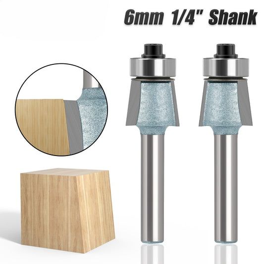 7 degree oblique trimming knife two-blade oblique trimming knife edge banding machine head chamfering knife R angle cutter head