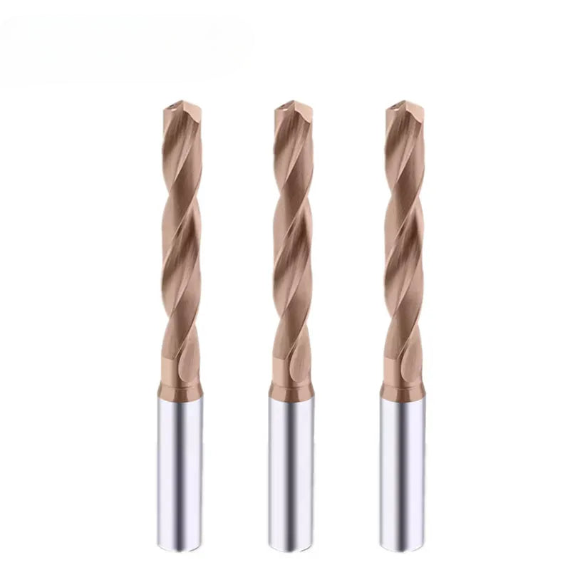 5D Internal cooling bit 12-16mm d6 d8 CNC High hard coating Tungsten carbide bit High efficiency wear-resistant cooling drill