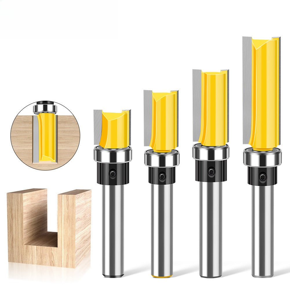 8Mm handle imitation trimming knife slotting 12.7 diameter straight edge AliExpress Amazon engraving machine woodworking milling cutter head