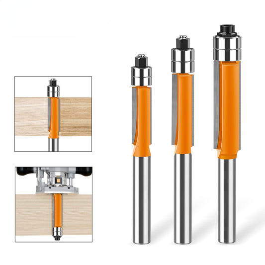 Head double bearing trimming knife arc knife, decoration woodworking furniture engraving knife head, woodworking trimming milling cutter wholesale
