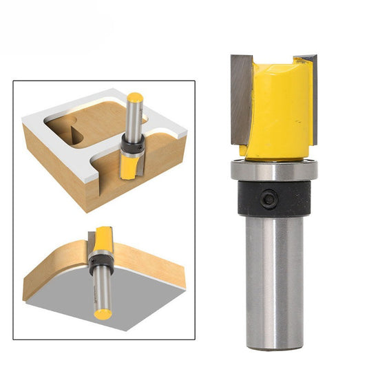 Copy trimming cutter 1/2 * 3/4 * 3/4 woodworking milling cutter slotting cutter trimming machine cutter head engraving machine bakelite milling
