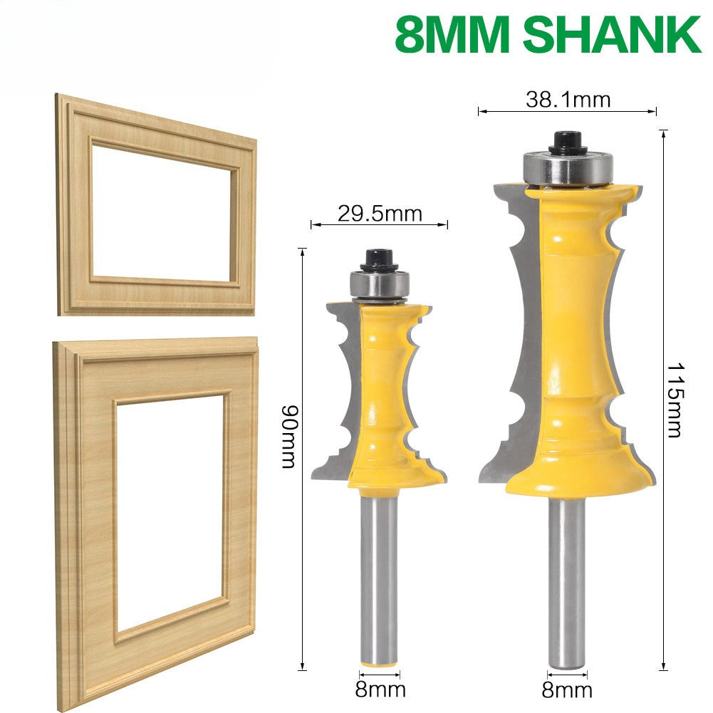 8Mm handle drawer face frame panel knife armrest knife cabinet door knife kitchen door knife woodworking router