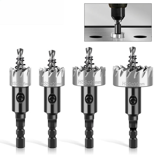 HSS hexagonal shank high speed steel 4341 hole opener, iron sheet stainless steel hole opener metal, thin plate drilling