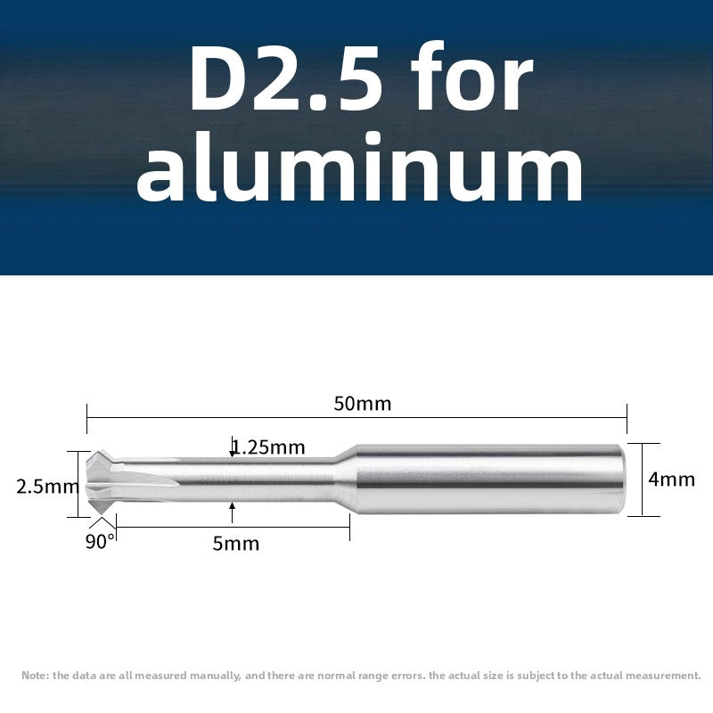 Tungsten steel upper and lower chamfering tool 60/90 degrees double-sided chamfering T-shaped integral alloy positive and reverse inner hole reverse thread cutting tool