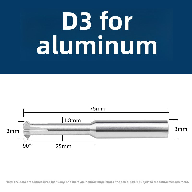 Tungsten steel upper and lower chamfering tool 60/90 degrees double-sided chamfering T-shaped integral alloy positive and reverse inner hole reverse thread cutting tool