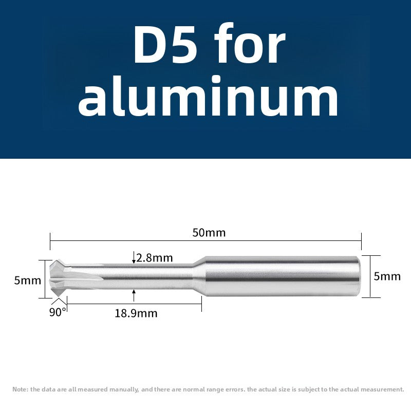 Tungsten steel upper and lower chamfering tool 60/90 degrees double-sided chamfering T-shaped integral alloy positive and reverse inner hole reverse thread cutting tool